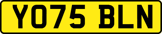 YO75BLN