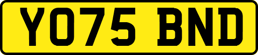 YO75BND