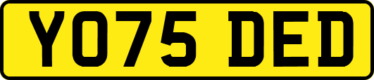 YO75DED