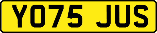 YO75JUS