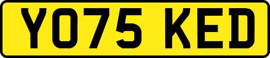 YO75KED