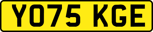 YO75KGE