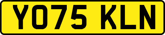 YO75KLN