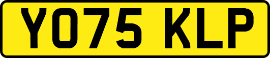 YO75KLP