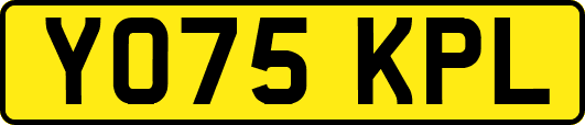 YO75KPL