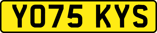 YO75KYS