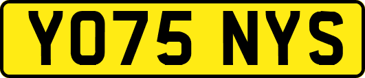 YO75NYS