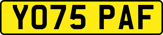 YO75PAF