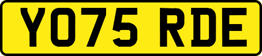 YO75RDE
