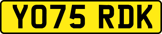 YO75RDK
