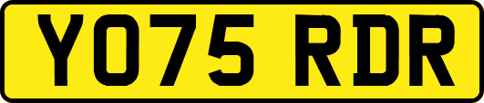 YO75RDR