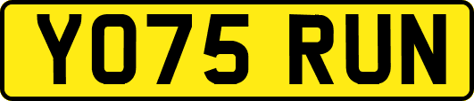 YO75RUN