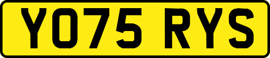 YO75RYS