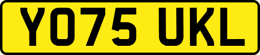 YO75UKL