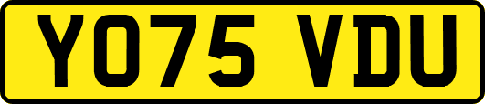 YO75VDU