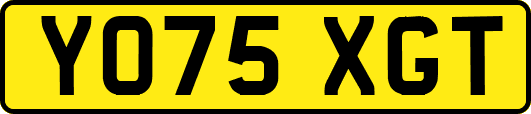 YO75XGT