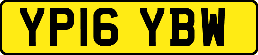 YP16YBW