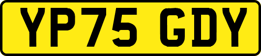 YP75GDY