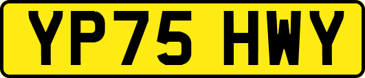YP75HWY