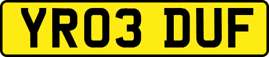 YR03DUF