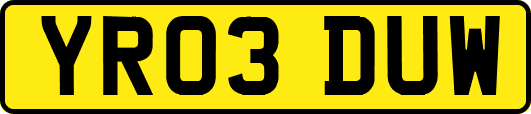 YR03DUW