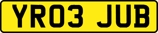 YR03JUB