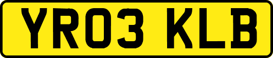 YR03KLB