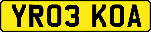 YR03KOA