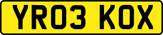 YR03KOX