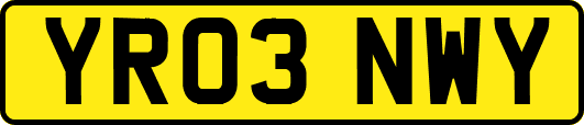 YR03NWY