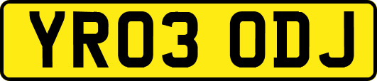 YR03ODJ