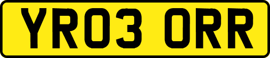 YR03ORR