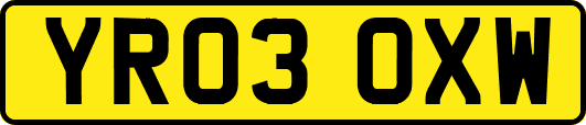 YR03OXW