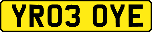 YR03OYE