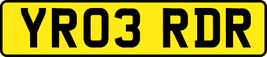YR03RDR