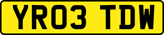 YR03TDW