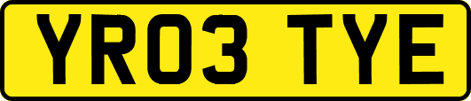 YR03TYE
