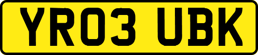 YR03UBK