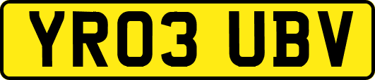YR03UBV