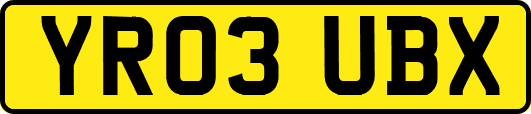 YR03UBX