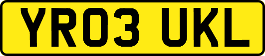 YR03UKL