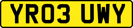 YR03UWY