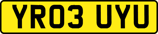 YR03UYU