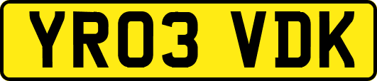 YR03VDK
