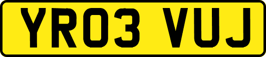 YR03VUJ
