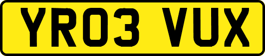 YR03VUX
