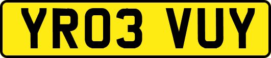 YR03VUY
