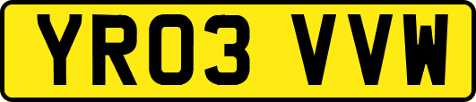 YR03VVW