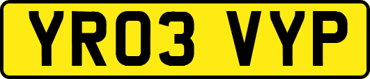 YR03VYP