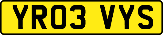 YR03VYS